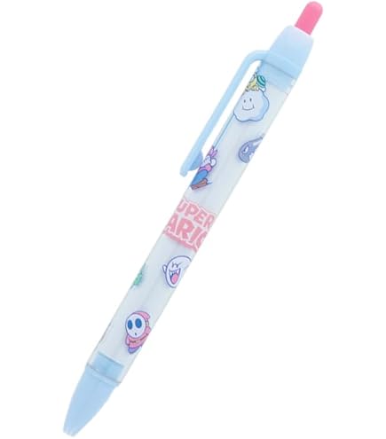 Amazon | スーパーマリオ パワーアップ SARASAクリップ ジェル