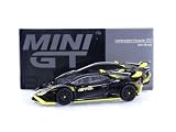 TrueScale Miniatures MINI GT 1/64 ランボルギーニ ウラカン STO ネロ ノクティス 左ハンドル 完成品