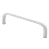 Prime-Line Products U 9199 Wire Cabinet Door Pull, 4-Inch, White,(Pack of 2) by Prime-Line Products