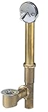 Keeney 605rb 20-gauge Bath排水Tripleverを固定クリップクリップ、ポリッシュクローム