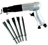 Ingersoll-Rand 117K 2,000 Blows-Per-Minute Standard Duty Pnuematic Hammer with 5 Chisel Set by Inger