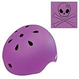 TETE　 ステッカー付のマットカラーヘルメット　TETE X-COOL（テテ エックスクール） マットパープル 【サイズ】Mサイズ (５４～５７cm）　使用年齢目安　6歳頃以上