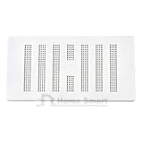 6 " x 3 "ホワイトプラスチック調節可能なAir Ventグリルwith flyscreenカバー