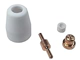プラズマカッター ノズル & チップ 10個 セット ( CUT-40 CUT-40D CUT-50 CT52 )( 切断機 消耗品 )