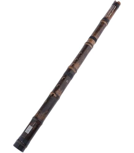 Amazon | 竹笛 尺八 5穴 木製楽器 竹製縦笛 根付 | フルート | 楽器