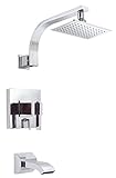 Danze D510044T Sirius Single Handle Tub and Shower Trim Kit, Chrome [並行輸入品]