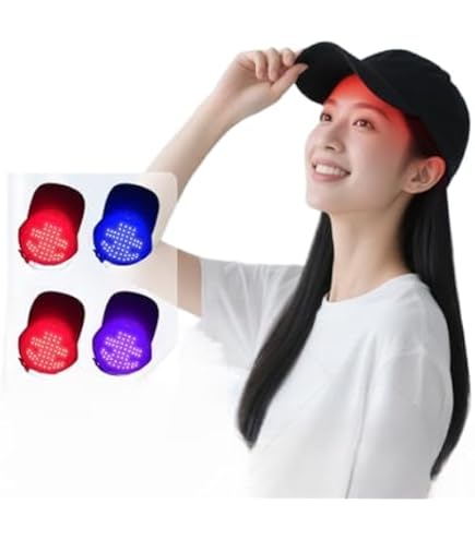 LEDヘアケアキャップ Amazon.co.jp: [iKeener] [ワイヤレス/充電式] 2波長（660nmと850nm
