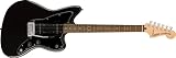 Fender Squier by Fender スクワイヤー エレキギター FSR Affinity Series Jazzmaster, Laurel Fingerboard, Black Pickguard, Metallic Black ソフトケース付き フル