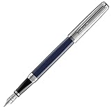 Waterman ウォーターマン 公式 エクセプション・スリム デラックス スペシャルエディション 万年筆 M 中字 高級 ブランド ギフト ブルーST 2166316