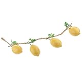 Dovewill 小型　　果物モデル　　写真道具　　店内　ディスプレイ　　装飾　自宅　飾り　　ままごと　　玩具　　全7種類選ぶ　 - レモン