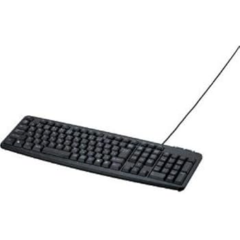 iBUFFALO フルキーボード USB接続 日本語 112キー ブラック 【PlayStation4,PS4,PS3,Wii,ファイナルファンタジーXIV: 新生エオルゼア 動作確認済】 BSKBU02BK