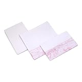 Cambrass 100 x 165 cm Set Cot Flat Sheets Collection Toile (3 Pieces, Pink) by Cambrass