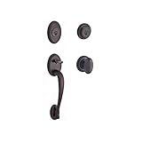 Baldwin DCCOLXELLTRR112 Reserve Double Cylinder Handleset Columbus x Ellipse with Traditional Round 