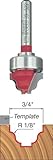 Freud 39-522 3/4-Inch Diameter Top Bearing Ogee Fillet Groove Router Bit with 1/4-Inch Shank by Freu