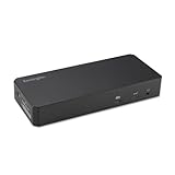 Kensington SD4790P USB-C クワッド 4K Displaylink ドッキングステーション 100W 充電 DisplayPort 3 HDMI 3 Windows macOS/ChromeOS (K33610NA)