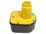 PowerSmart DEWALT DE9037,DE9071,DE9074,DE9075,DE9501対応互換電動工具バッテリー3000mAh/12.V