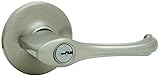 Kwikset Dorian Entry Lever in Satin Nickel [並行輸入品]