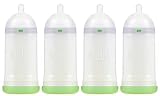Adiri NxGen Stage 2 Nurser (6-9 M) 9.5oz (281mL) - 4 Pack, White by Adiri [並行輸入品]