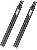 ECOCCO 互換用プルームテックプラス Ploom Tech Plus Ploomtech with スターターキット バッテリーモード 互換 電子タバコ 大容量 自動吸引 カプセル対応可 ブラック 2本 (ブラック)