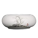 CXQ シンプルなホームオフィスのファッションパーソナリティを厚くするステンレス鋼の灰皿