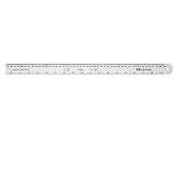 Kapro 306-12 Aluminum 12' Ruler with Conversion Tables, 1/16' Graduation, 1.25' Width, 0.1' Thicknes