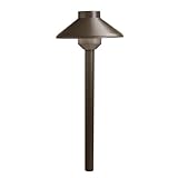Kichler Lighting 15821BBR Brass LED Path Light, Bronzed Brass [並行輸入品]