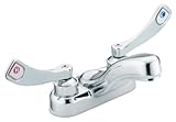 Moen CA8215 2.2 Gpm Commercial Two-Handle Lavatory Faucet, Chrome by Moen