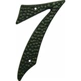 3-1/2 Black Die-Cast Aluminum Address Numbers [並行輸入品]