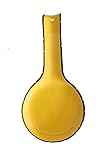 トスカーナ用フリル付きButterscotchイエロー、手描きセラミック、Spoon Rest , 85525 by ACK