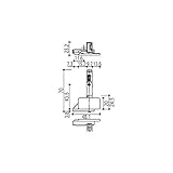 YKKAP メンテナンス部品 下ラッチ (HH-K-39927) YW：ホワイト *製品色・形状等仕様変更になる場合があります*