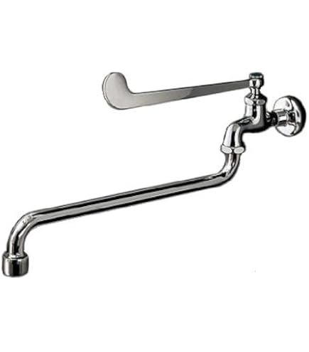 Amazon | TOTO 横水栓13 T130AEQF13C 双口水栓 | 浴室水栓用パーツ