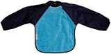 Silly billyz 3261106 Long Sleeve Bib Aqua and Navy Blue 6-24 Months by Silly Billyz