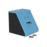 クリエイティブ面Bank Coin – Money Eating Coin Bank Battery Powered Monkey保存ボックスSavings Jar Piggy Bank for ki