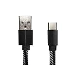 LAZOS USB-TypeC 3A 断線防止 充電・転送用ケーブル 1m ブラック
