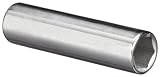 Martin MD611 11/32 Type II Opening 1/4 Square Drive Socket, 6 Points Deep, 1-61/64 Overall Length, C