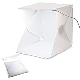 Rebias 撮影 ボックス 組立 撮影 BOX 小型 LEDライト搭載 折り畳み 撮影 出品...