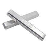 1個 10/20/30/40/50G 高純度純度純銀バー シルバーインゴット Ag9999スターリングシルバー 地金 ファインジュエリー シルバー地金 (20G)