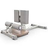 Leikefitness デラックス多機能ディープシースクワットベンチ ホームジム ワークアウト ステーション レッグエクササイズマシン（8300米白色）