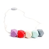 Consider It Maid Silicone Teething Necklace for Mom to Wear - FREE E-BOOK - BPA FREE and FDA Approve