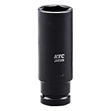 KTC(ケーテーシー) 12.7mm (1/2インチ) インパクトレンチ ソケット (ディープ薄肉) BP4L-22T