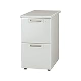プラス 脇机2段 RJ-047D-2 WH ホワイト 引出D 生活用品 インテリア 雑貨 インテリア 家具 オフィス家具 会議用テーブル [並行輸入品]
