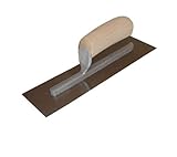 Bon 12-670 14-Inch by 4-Inch Curry High Carbon Steel Finishing Trowel Wood Handle [並行輸入品]