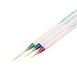 anshintoネイルアートデザインセット、Dotting Painting Drawingブラシペンツール3pcs