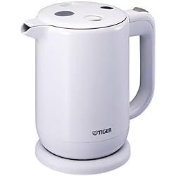 飲みたいときにサッと沸く! TIGER 電気ケトル 1.0Lホワイト PFV-G100-W