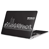 MacBook Air 13インチ 2022～2025 M2 / M3 / M4 用 スキンシール モデル A2681 / A3113 / A3240 igsticker マックブック エア Mac 13" inch 用シール フィルム ステッカー 011350 ニューヨーク 外国 街並み
