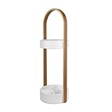 umbra HUB UMBRELLA STAND(ハブ アンブレラスタンド) ホワイト/ナチュラル 2320240-668
