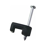 Gardner Bender PSB-1600T Low Voltage Staple, 3/16-Inch, Black, 25-Pack [並行輸入品]