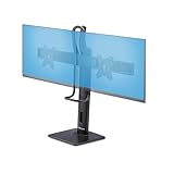 StarTech.com モニタースタンド／置き型／2画面／最大27インチ／耐荷重各6kg／VESA 75x75 100x100／高さ調整可能／工具不要 自立式 PC パソコン デュアルディスプレイアーム 2MC1S-MONITOR-STAND