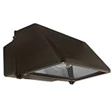 Hubbell Outdoor WGL400S 400-watt High Pressure Sodium Wallpack with Lamp, Full Cut-Off and Quad-Tap 