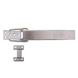 F Fityle ボックス　キャビネット　ドア　ロッカー　ラッチ　ファスナー　ステンレス鋼　シルバー　